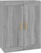 vidaXL - Wandkast - 69,5x32,5x90 - cm - bewerkt - hout - bruin - eikenkleur