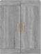 vidaXL - Wandkast - 69,5x32,5x90 - cm - bewerkt - hout - bruin - eikenkleur