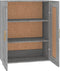 vidaXL - Wandkast - 69,5x32,5x90 - cm - bewerkt - hout - grijs - sonoma - eikenkleurig