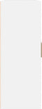 vidaXL - Wandkast - 69,5x32,5x90 - cm - bewerkt - hout - wit