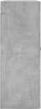 vidaXL - Wandkast - 69,5x34x90 - cm - betongrijs