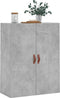 vidaXL - Wandkast - 69,5x34x90 - cm - betongrijs