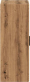 vidaXL - Wandkast - 69,5x34x90 - cm - bewerkt - hout - artisanaal - eikenkleur