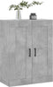 vidaXL - Wandkast - 69,5x34x90 - cm - bewerkt - hout - betongrijs
