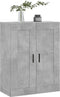 vidaXL - Wandkast - 69,5x34x90 - cm - bewerkt - hout - betongrijs