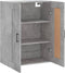 vidaXL - Wandkast - 69,5x34x90 - cm - bewerkt - hout - betongrijs