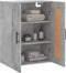 vidaXL - Wandkast - 69,5x34x90 - cm - bewerkt - hout - betongrijs