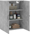 vidaXL - Wandkast - 69,5x34x90 - cm - bewerkt - hout - betongrijs