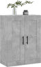 vidaXL - Wandkast - 69,5x34x90 - cm - bewerkt - hout - betongrijs