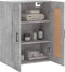 vidaXL - Wandkast - 69,5x34x90 - cm - bewerkt - hout - betongrijs