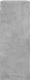 vidaXL - Wandkast - 69,5x34x90 - cm - bewerkt - hout - betongrijs