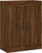 vidaXL - Wandkast - 69,5x34x90 - cm - bewerkt - hout - bruin - eikenkleur