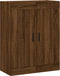 vidaXL - Wandkast - 69,5x34x90 - cm - bewerkt - hout - bruin - eikenkleur