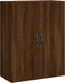 vidaXL - Wandkast - 69,5x34x90 - cm - bewerkt - hout - bruin - eikenkleur