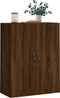 vidaXL - Wandkast - 69,5x34x90 - cm - bewerkt - hout - bruin - eikenkleur