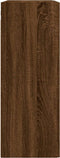 vidaXL - Wandkast - 69,5x34x90 - cm - bewerkt - hout - bruin - eikenkleur