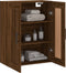 vidaXL - Wandkast - 69,5x34x90 - cm - bewerkt - hout - bruin - eikenkleur