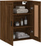 vidaXL - Wandkast - 69,5x34x90 - cm - bewerkt - hout - bruin - eikenkleur