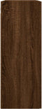 vidaXL - Wandkast - 69,5x34x90 - cm - bewerkt - hout - bruin - eikenkleur