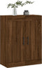 vidaXL - Wandkast - 69,5x34x90 - cm - bewerkt - hout - bruin - eikenkleur