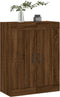 vidaXL - Wandkast - 69,5x34x90 - cm - bewerkt - hout - bruin - eikenkleur
