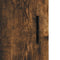vidaXL - Wandkast - 69,5x34x90 - cm - bewerkt - hout - gerookt - eikenkleurig