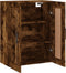 vidaXL - Wandkast - 69,5x34x90 - cm - bewerkt - hout - gerookt - eikenkleurig