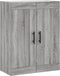 vidaXL - Wandkast - 69,5x34x90 - cm - bewerkt - hout - grijs - sonoma - eikenkleurig