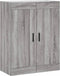 vidaXL - Wandkast - 69,5x34x90 - cm - bewerkt - hout - grijs - sonoma - eikenkleurig