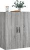 vidaXL - Wandkast - 69,5x34x90 - cm - bewerkt - hout - grijs - sonoma - eikenkleurig