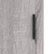 vidaXL - Wandkast - 69,5x34x90 - cm - bewerkt - hout - grijs - sonoma - eikenkleurig