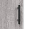 vidaXL - Wandkast - 69,5x34x90 - cm - bewerkt - hout - grijs - sonoma - eikenkleurig