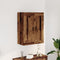 vidaXL - Wandkast - 69,5x34x90 - cm - bewerkt - hout - oud - houtkleurig