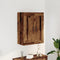 vidaXL - Wandkast - 69,5x34x90 - cm - bewerkt - hout - oud - houtkleurig