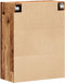 vidaXL - Wandkast - 69,5x34x90 - cm - bewerkt - hout - oud - houtkleurig