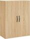 vidaXL - Wandkast - 69,5x34x90 - cm - bewerkt - hout - sonoma - eikenkleurig