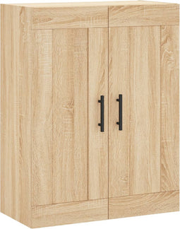 vidaXL - Wandkast - 69,5x34x90 - cm - bewerkt - hout - sonoma - eikenkleurig
