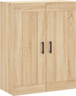 vidaXL - Wandkast - 69,5x34x90 - cm - bewerkt - hout - sonoma - eikenkleurig