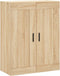 vidaXL - Wandkast - 69,5x34x90 - cm - bewerkt - hout - sonoma - eikenkleurig