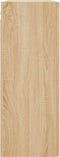 vidaXL - Wandkast - 69,5x34x90 - cm - bewerkt - hout - sonoma - eikenkleurig