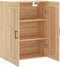 vidaXL - Wandkast - 69,5x34x90 - cm - bewerkt - hout - sonoma - eikenkleurig