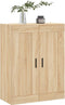 vidaXL - Wandkast - 69,5x34x90 - cm - bewerkt - hout - sonoma - eikenkleurig