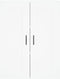 vidaXL - Wandkast - 69,5x34x90 - cm - bewerkt - hout - wit