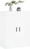 vidaXL - Wandkast - 69,5x34x90 - cm - bewerkt - hout - wit