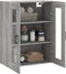 vidaXL - Wandkast - 69,5x34x90 - cm - grijs - sonoma - eikenkleurig