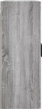 vidaXL - Wandkast - 69,5x34x90 - cm - grijs - sonoma - eikenkleurig