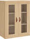vidaXL - Wandkast - 69,5x34x90 - cm - sonoma - eikenkleurig