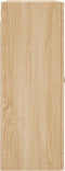 vidaXL - Wandkast - 69,5x34x90 - cm - sonoma - eikenkleurig