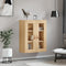 vidaXL - Wandkast - 69,5x34x90 - cm - sonoma - eikenkleurig