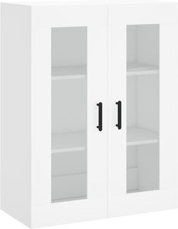 vidaXL - Wandkast - 69,5x34x90 - cm - wit